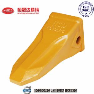 China EC290 EC290RC EC360RC 1171-01910 VOLVO Excavator Bucket Teeth 52HRC factory