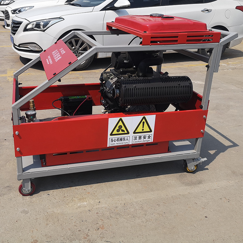 Drain High Pressure Water Jet Cleaner Washer 7250psi 5.8gal Gasoline Engine Drives