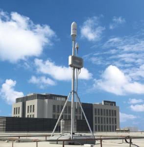 China Anti Drone System Spectrum Detector 360 degree long Range 8000 Meters factory