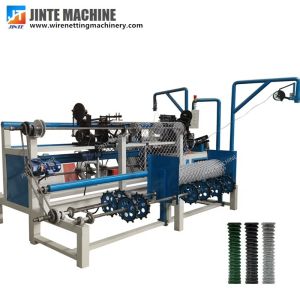 PVC Coated 2m Fully Automatic Chain Link Fence Machine