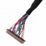 30pin Jae Fi-X30hl To 40pin Hrs Df13-40p 20276 30v Shield Lvds Cable For LCD