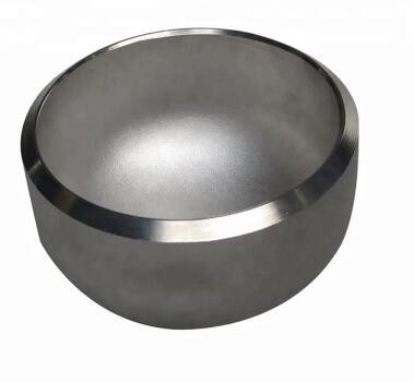 China Stainless Steel 304/304L Schedule 40 Sch80 Butt-Weld Pipe Fitting Seamless Pipe Cap factory