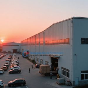 China Customized High Quality Prefabricated Steel Structure Building With Sandwich Panel factory