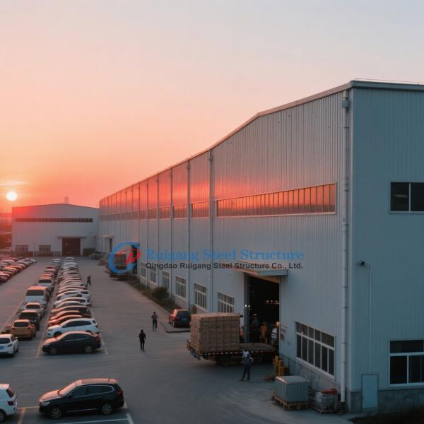 Customized High Quality Prefabricated Steel Structure Building With Sandwich