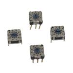 BCD Code Rotary Dip Switch 3 Position Thru Hole Terminal 3+3 PIns