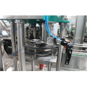 Screw Feeding Type Cola / Soda Can Filling Machine / Canning Machine Plc Control