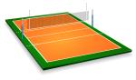 Easy To Maintain Sport Floor Tennis Court Acrylic Acid Netball Court yellow