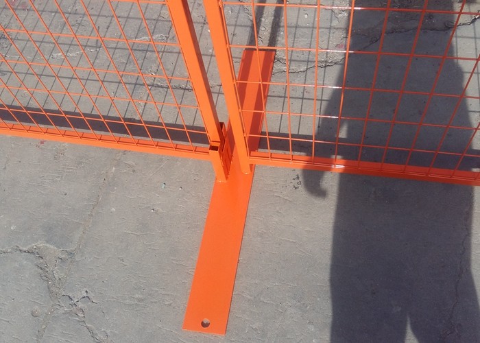 Easily Assembled Canada Temporary Fence Weather Resistant Free Sample Available