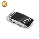 35mm Auto Lock Buckle , Durable Zinc Alloy Belt Buckle Custom Service