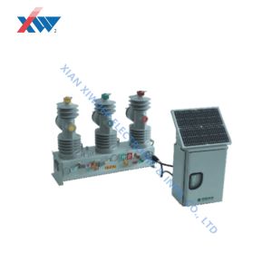 China Deeply Integrated Type High Voltage Recloser Capacitor Powered Vacuum Circuit Breaker With Solar Power Function factory