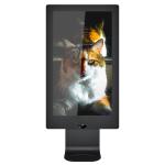 Public 21.5 Inch Hand Sanitizer Digital Signage Advertising Players Automatic