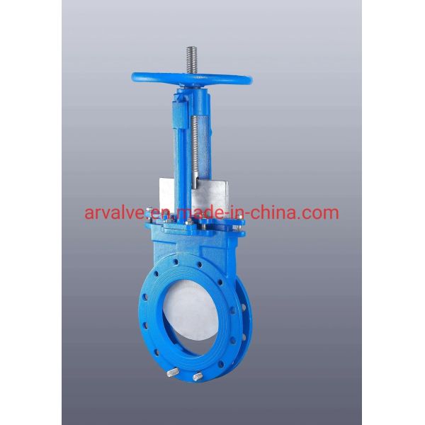 PN10 GM Sealing GGG40 API Manual Knife Gate Valve