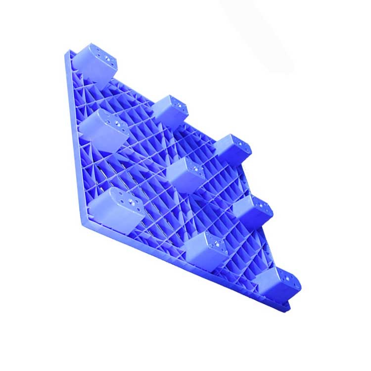 China 8kg Nestable Plastic Skids Pallets 1200 X 1100 Dimensionally Stable factory
