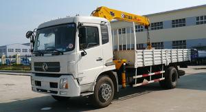 China 170HP Cummins 4x2 Dongfeng Kinrun DFL1120B Truck Crane factory