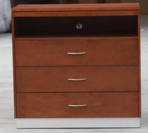 China High end wooden hotel bedroom furniture,dresser/chest /TV cabinet / console DR-0035 factory