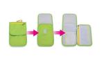 Hanging Neck Promotional Nylon Wallets , Personalized Passport Holder Wallets