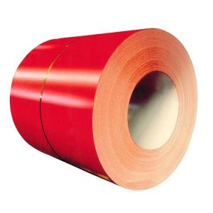 China Z275 PPGI Color Coated Prepainted Steel Coil 1250mm For Structure factory