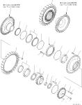 195-27-00801 195-27-00811 Excavator Final Drive For Komatsu Bulldozer D375A-8