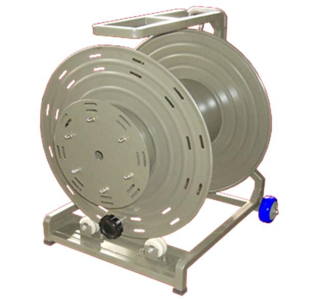 Retractable Portable Wire Spool Caddy Wire Spool Cart With Pull Rod And Wheels
