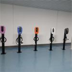 3G EV Charging Pile Current Adjustable , Smart Wallbox 22kW