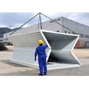 China Cheap 20FT 40FT Prefab Foldable Flat Pack Modular Folding Container House As Emergency Shed on sale China Cheap 20FT 40FT Prefab Foldable Flat Pack Modular Folding Container House As Emergency Shed on sale