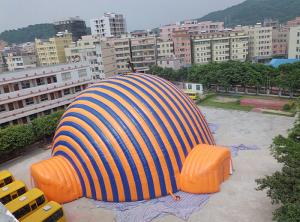 China High Temperature Resistance Dome Inflatable Tent / Inflatable Sport Tent For Commercial factory