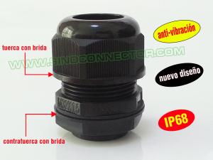 China Waterproof Metric Cable Glands Plastic (Polyamide / Polymer) with IP68 Hermetic Protection factory