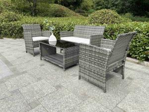 China Garden Furniture Set Garden Furniture Collection Rattan Wicker Chair Support Customization Outdoor Indoor Use factory