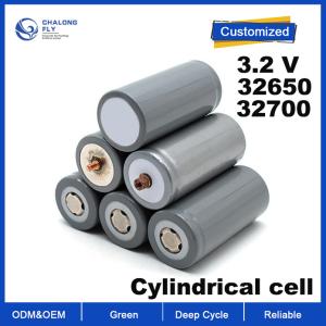 China OEM ODM LiFePO4 lithium battery Cylindrical cell Un38.3 32700 32650 Battery cells 3.2v 6000mah lithium battery packs factory