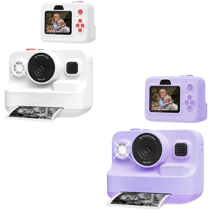 X11S Mini Dual Lens Kids Camera 1080P Bunny Cartoon Children Camera Adorable Toy Kids Selfie Digital Camera As Gift Prize
