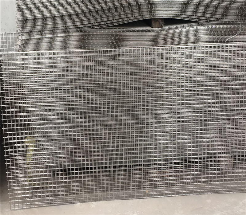 304 Stainless Steel Welded Wire Mesh Panel , 40mm Hog Wire Fence Panels