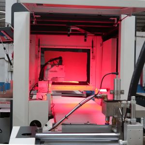 Cardboard Box Making Positioning Machine With Double Basler Cameras