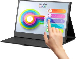 China Travel USB C Second Touchscreen 13.3inch Portable Monitor For Laptop Mini PC factory