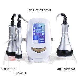 China Portable Rf Tripolar Cavitation Body Slimming Machine Ultrasound Fat Burning factory