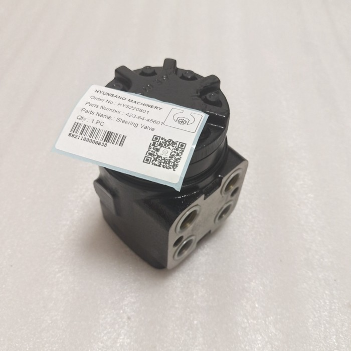 Hyunsang Excavator Parts 423-64-45601 4236445601 Steering Valve For WA380-6