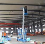 8m 100kg Single Mast Aerial Work Platform Lift for Window Cleaning 100kg