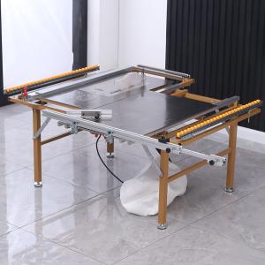 China Bamboo Floor Portable Small Sliding Table Saw Linear Rail Table Saw OEM factory