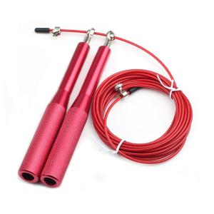 China Fitness Training Steel Wire Skipping Rope Exercise 3 Meters Adjustable Speed factory