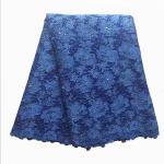 F50285 51-52" customizable metalic african french net lace fabric for evening