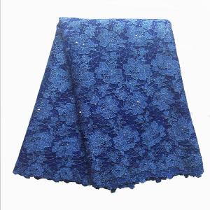 China China wholesale factory price high quality africa french net lace with beads on sale