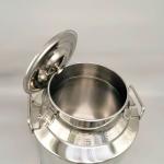 40 Liters Cow Goat Heat Preservation Double Wall Bucket Oil Barrel Milk Can