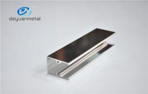 China Alloy 6463 Aluminium U Channel Profiles , Shower Door Aluminum Extrusions factory