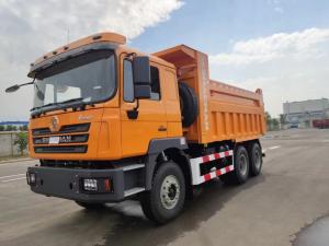 China 6x4 Heavy Tipper Trucks SHACMAN F3000 Dump Truck 375hp EuroV Yellow factory