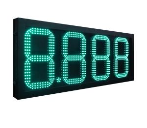 China Outdoor Waterproof Level IP65 7 Segment LED Board Gas Light Display for Fuel Station factory