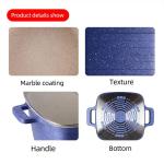 High Quality Aluminum Non Stick Cooking Pot And Pans Set Kitchen Soup Pot Stock