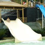 Fiberglass Kids' Water Slides, Outdoor Pool Water Slide For Children With a