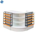 Metal Supermarket Checkout Counter Heavy Duty Convenience Store Counter