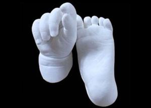 China Baby Hand Casting Kit Hand and Feet Casting Plaster 3D Handprint / Footprint Keepsake factory