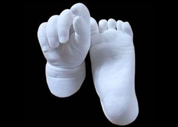 Baby Hand Casting Kit Hand and Feet Casting Plaster 3D Handprint / Footprint