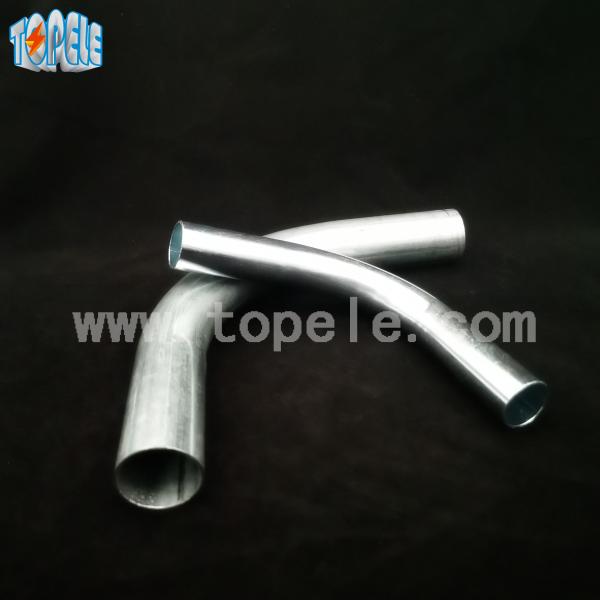 UL Galvanized Steel EMT Conduit And Fittings Metal Conduit Elbow / Curva 90